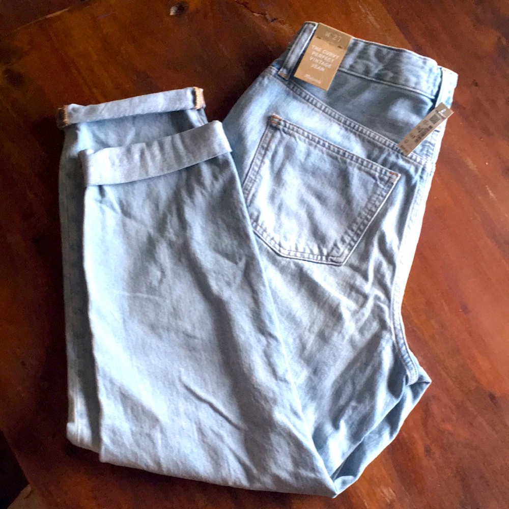 Madewell The Curvy Perfect Vintage Jean Size 27